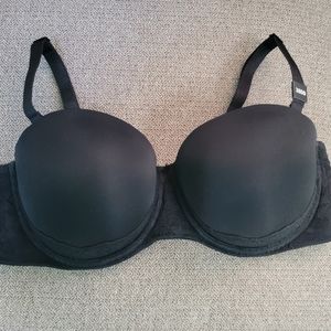 Torrid strapless, push-up lace sling straight back bra 38 DD